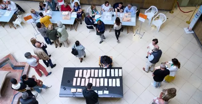 Cantabria registra una participación del 57,78% a media tarde, un 4,81% más que en 2019