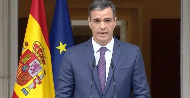 Pedro Sánchez "asume en primera persona" los resultados del 28M y anuncia la convocatoria de elecciones generales para el 23 de julio