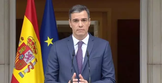 Pedro Sánchez contraataca con la convocatoria de elecciones generales el 23 de julio