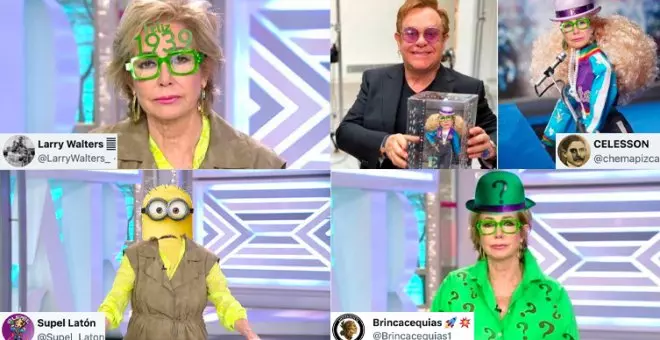 Los memes más descacharrantes con el último 'look' de Ana Rosa: "Ha perdido una apuesta, no le veo otra explicación"