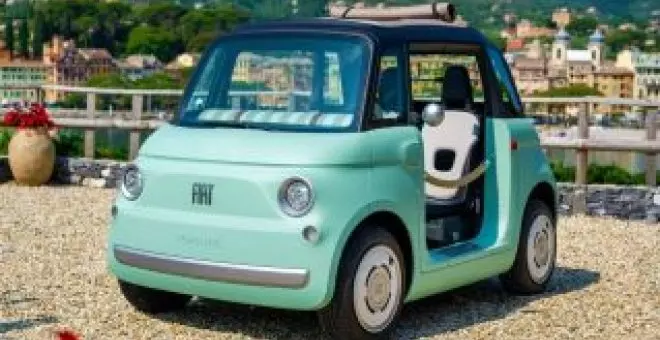 Este es el FIAT Topolino, un pequeño coche eléctrico que se va a cargar al Microlino, Ami y compañía