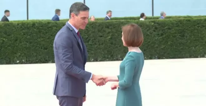 Sánchez llega a Moldavia para la Cumbre de la Comunidad Política Europea