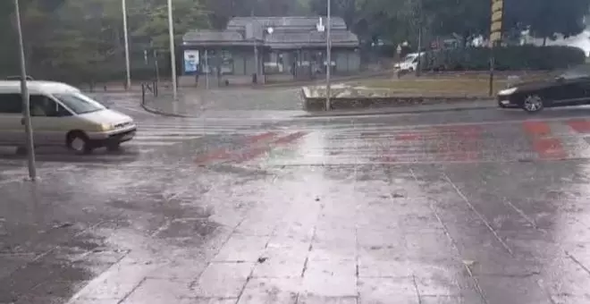 Bailando bajo la lluvia en Murcia