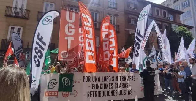 Se recrudece el conflicto laboral en Justicia ante el "indecente silencio" de la ministra