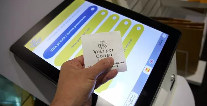 A partir de qué día se puede depositar el voto por correo