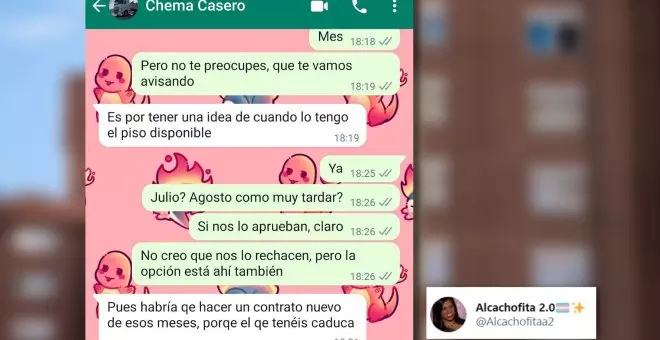 La magistral respuesta de una inquilina que deja sin palabras a su casero: "Está como loco por subirnos el alquiler"