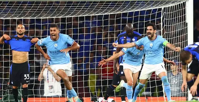 El Manchester City derrota al Inter y gana su primera Champions League