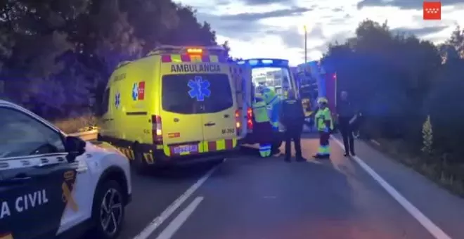 Mueren cuatro mujeres en un accidente de tráfico en Collado Villalba