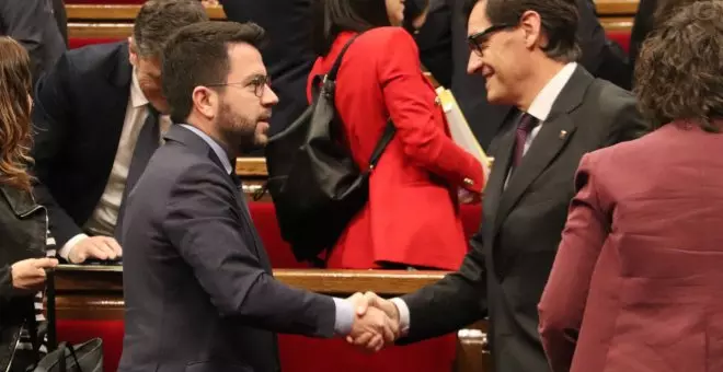 El Govern pressiona per aconseguir el suport dels comuns als pressupostos després de l'acord amb el PSC