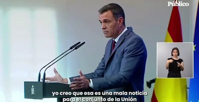 Sánchez alerta del antieuropeísmo de la extrema derecha en la presentación de la Presidencia Española de la UE