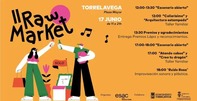 La Escuela de Arte Roberto Orallo mostrará sus trabajos este sábado en el II Raw Market