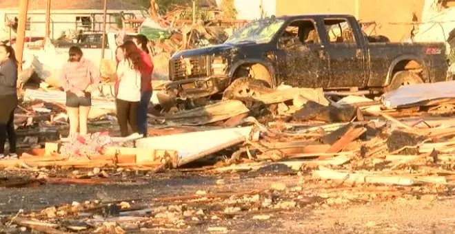 Traumatismos, afecciones pulmonares y muertes: los efectos del tornado en Texas