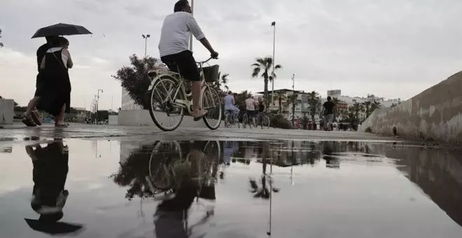 El tiempo que nos espera este lunes: tormentas en el norte y calor en Mallorca y sureste Peninsular