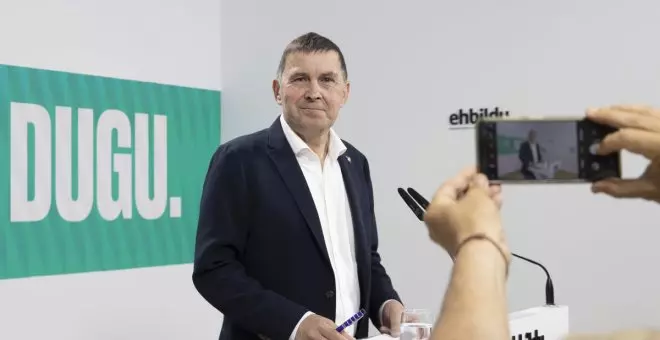 Otegi pide a PNV y PSE que expliquen los términos de su "santa alianza con PP-Vox"