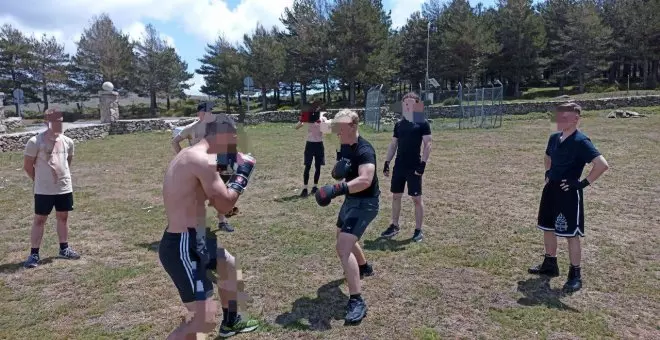 Tácticas de pelea y un tour por Cuelgamuros: así fue la última "cumbre" entre neonazis españoles y alemanes