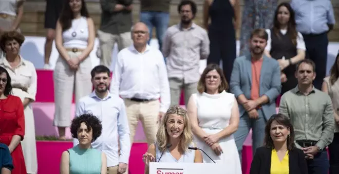 Sumar presenta sus listas con "lo mejor de la sociedad civil" para afrontar "los grandes retos de país: la crisis climática y el trabajo digno"