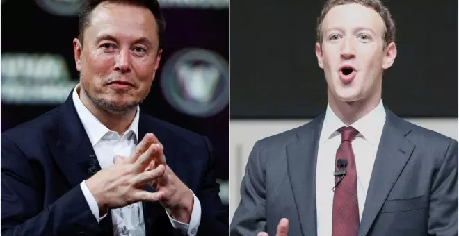 Zuckerberg y Musk se retan a una pelea en un ring por el nuevo Twitter de Meta