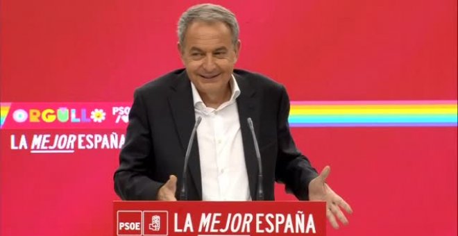 Zapatero, sobre la deriva del PP: "De derogar el Sanchismo van a pasar a derogarse a sí mismos"