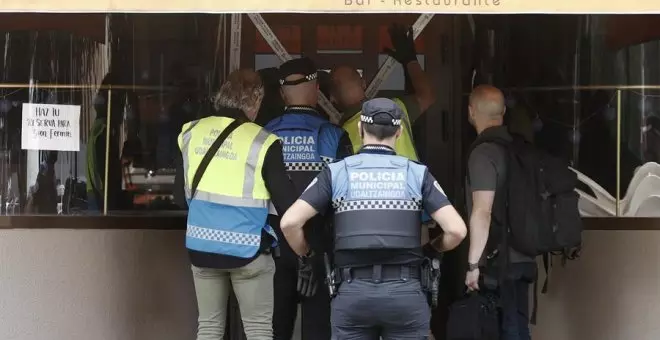 Un hombre se entrega a la Policía tras matar a una mujer en un bar de Pamplona