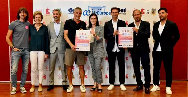 El Sardinero acogerá el 5 de septiembre un partido de fútbol entre veteranos de España y Argentina