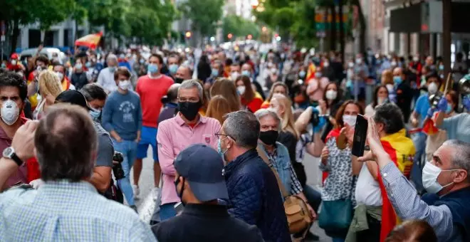 El Constitucional avala la prohibición dos manifestaciones en lo peor de la pandemia