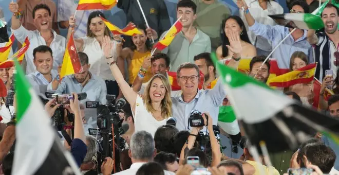 Tomas falsas de la campaña (16): Feijóo, de Dr. Jekyll a Mr. Hyde en el primer día de campaña