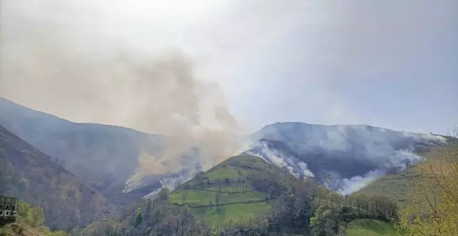 Prohibidas las quemas de pasto en Cantabria por riesgo de incendios