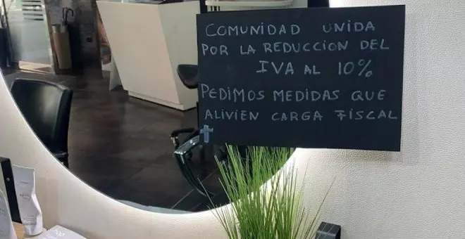 El sector de la imagen personal de Cantabria pide la restitución del IVA al 10%: "Ahora votamos nosotros"