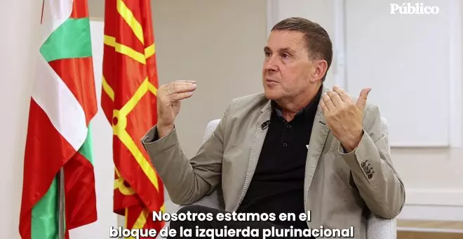 Arnaldo Otegi: "Somos internacionalistas y no deseamos gobiernos de la extrema derecha en ningún sitio"