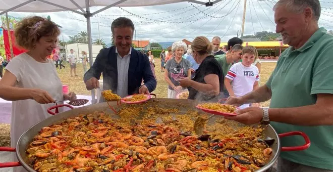 Unas 500 personas celebran San Benito con paellada, conciertos y chocolatada