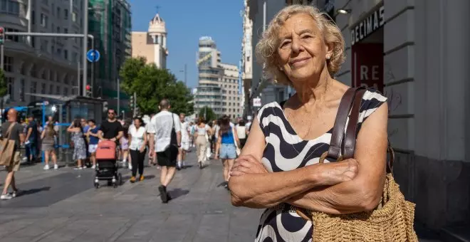 Manuela Carmena: "No hemos sabido romper esa enorme frontera que hay entre la clase política y los ciudadanos"