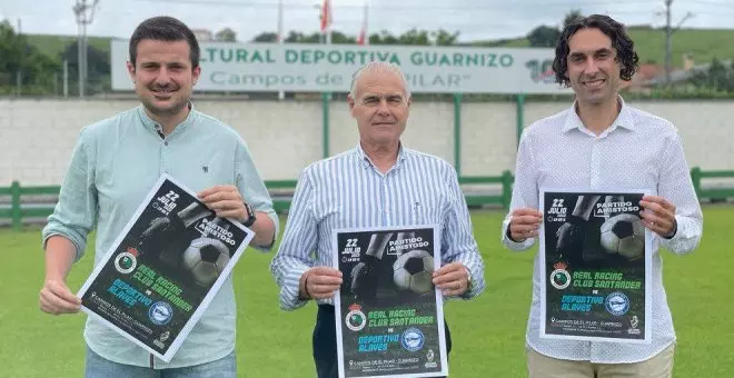 Racing y Alavés disputarán este sábado un amistoso en los Campos del Pilar de Guarnizo