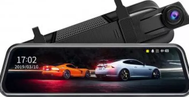 Necesitarás esta dashcam dual en tu coche, la seguridad solo cuesta 70 euros