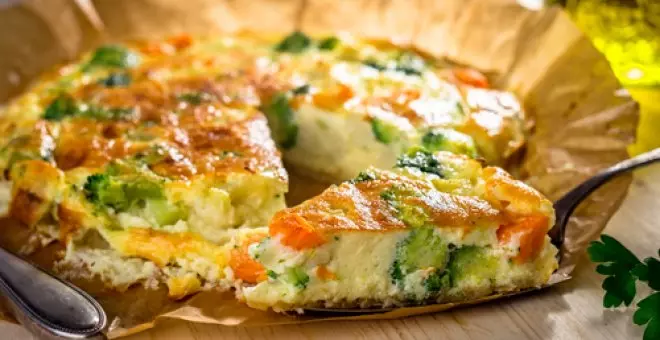 Pato confinado - Receta de quiche de verano: un rico pastel de verduras francés