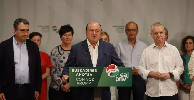 Ortuzar anuncia que el PNV pondrá sus votos al servicio de la "defensa de Euskadi" y de los "principios democráticos"