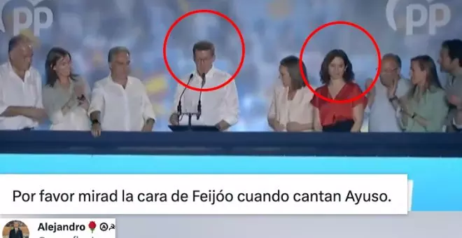 Los gritos de "¡Ayuso, Ayuso!" en Génova, la mayor humillación a Feijóo: "Ni en la Última Cena había tanta tensión"