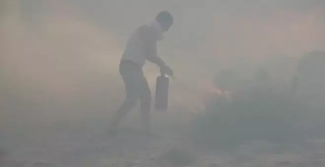 Los incendios dejan 34 muertos en Argelia