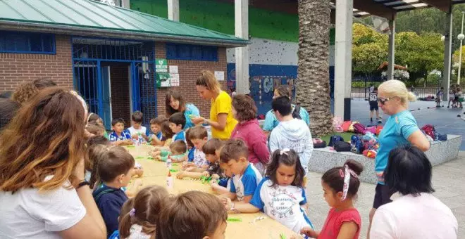 Amica y Guardia Civil estuvieron con los alumnos de las actividades del municipio