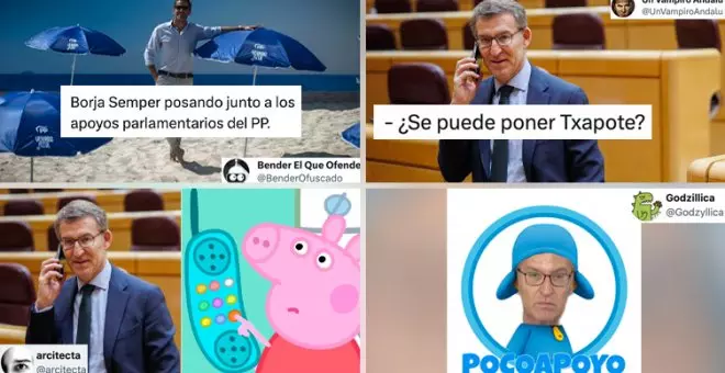 "-Entonces, ¿queréis pactar? -Señor, le llamamos de Vodafone": la desesperación de Feijóo, en memes