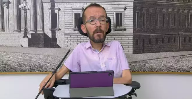 Echenique: "Podemos y muchos partidos de la coalición van a ejercer su autonomía política"