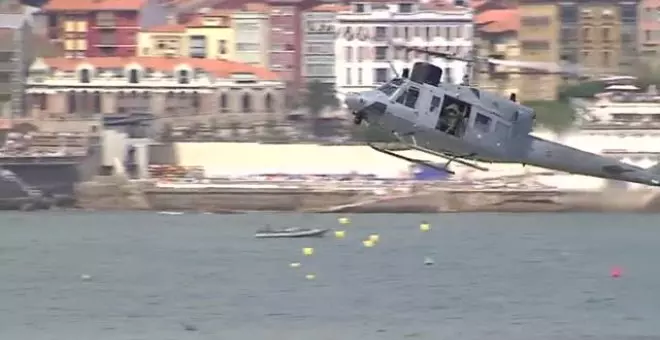 Más de 200.000 personan llenan Gijón durante la Fiesta del Cielo