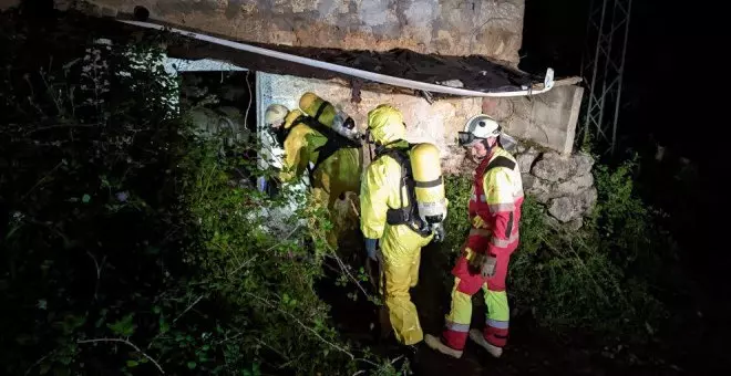 Encuentran 25 vacas muertas en una cabaña de San Roque de Riomiera