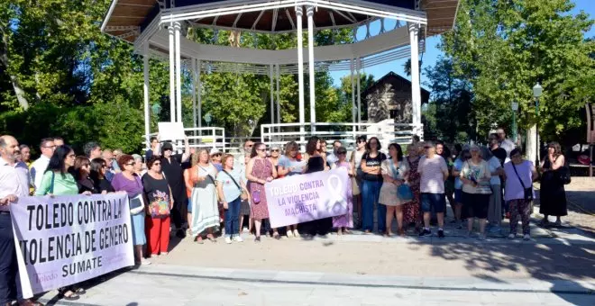 La ruptura de la unidad en la lucha contra la violencia machista en Toledo se traduce en dos bloques tras las pancartas