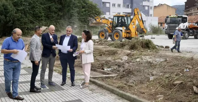 Comienzan las obras en la zona de la finca de la Loo para transformar el centro del municipio