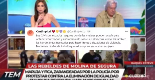 Una víctima de violencia de género se planta frente al blanqueamiento de Javier Nart y las redes muestran su apoyo: "Lo que no se nombra, no existe"