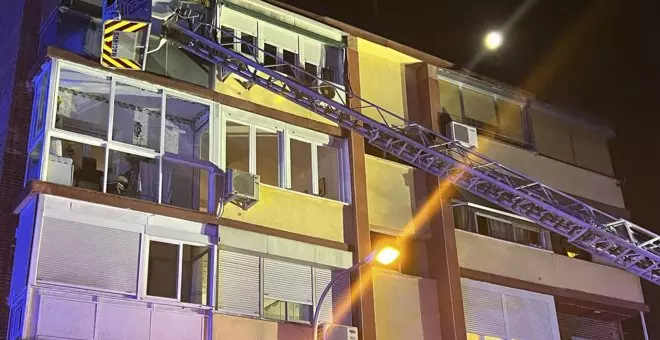 Muere un hombre de 56 años durante un incendio en Madrid