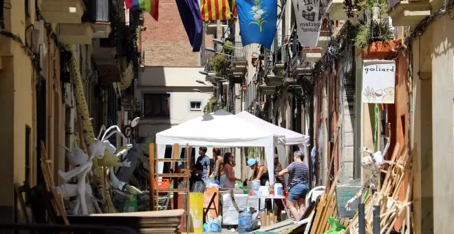 Premen l'accelerador per enllestir unes Festes de Gràcia on falten mans