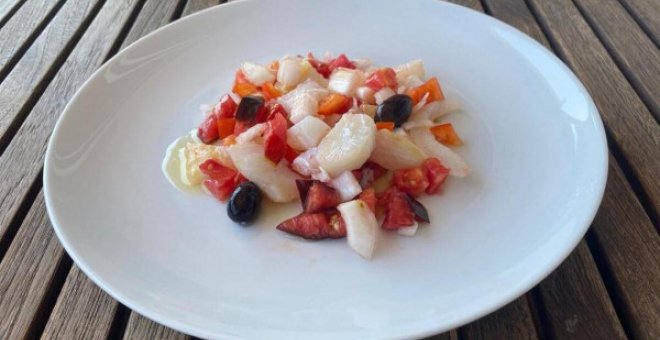 El bacalao crudo