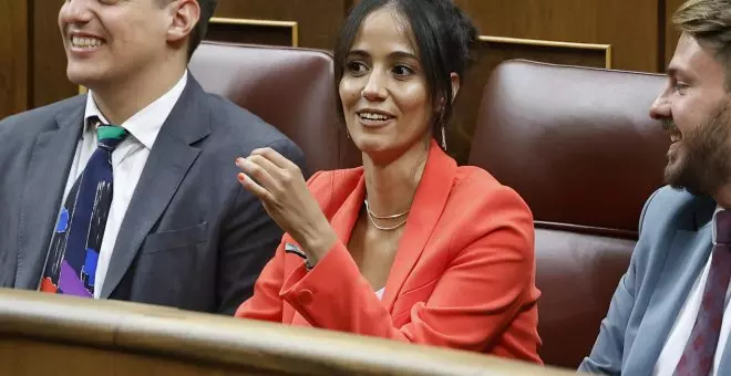 Tesh Sidi (Sumar) avisa de que no ha sido leído su nombre como diputada