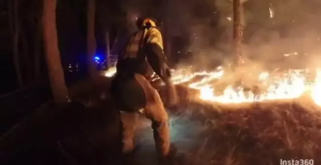 El fuego en Tenerife sigue descontrolado tras arrasar 2.600 hectáreas